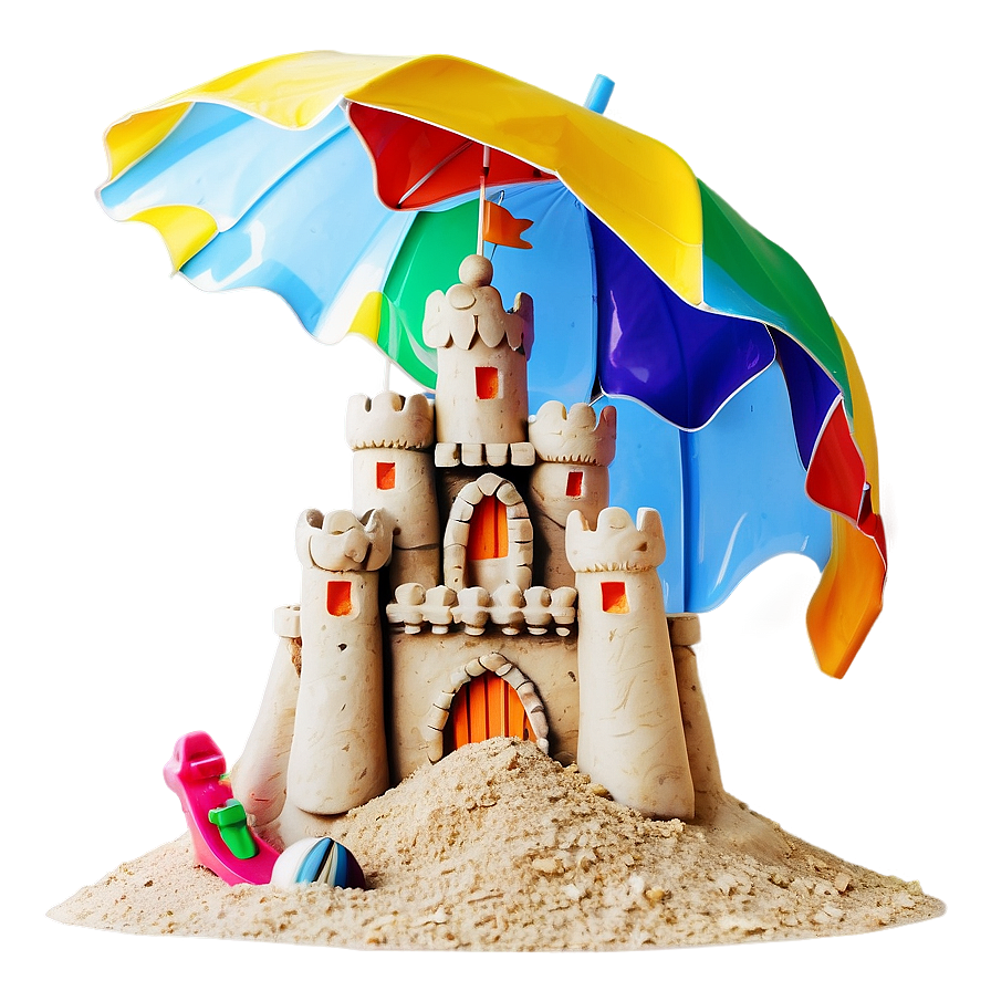 Download Beach Sand Castle Png Bva | Wallpapers.com