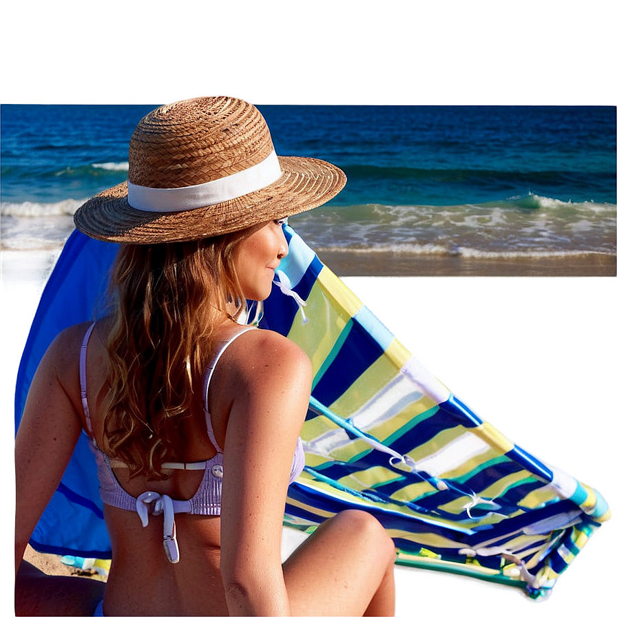 Beach Seaside Relaxation Png Mqn1 PNG