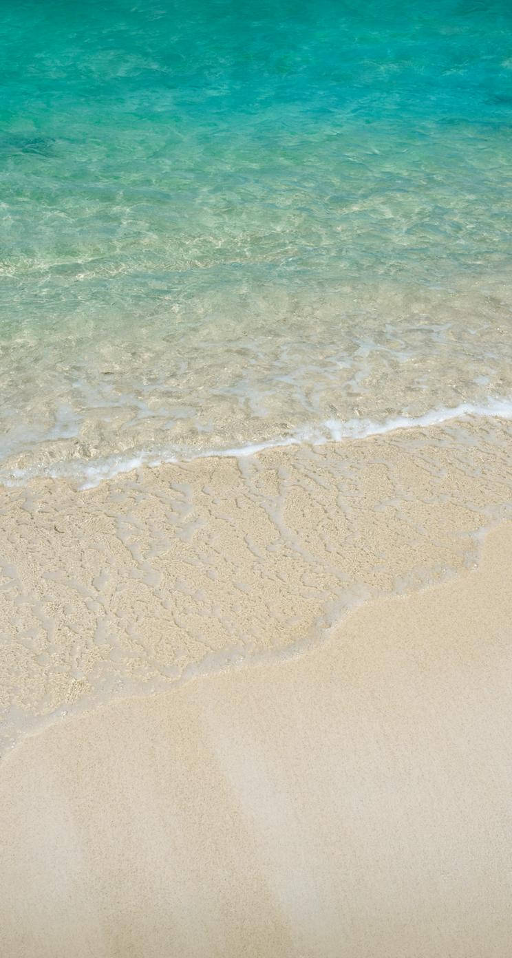 Download Beach Shore iOS 6 Wallpaper | Wallpapers.com