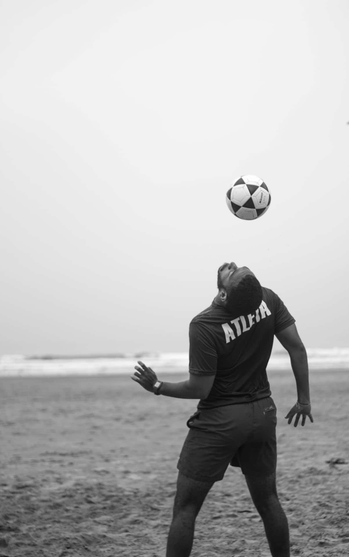 Beach Soccer Ball Control Wallpaper