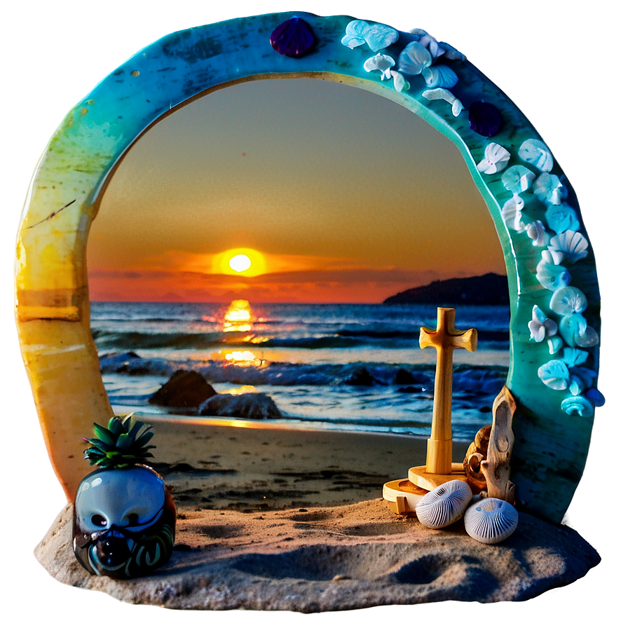 Beach Sunset Altar Png 16 PNG