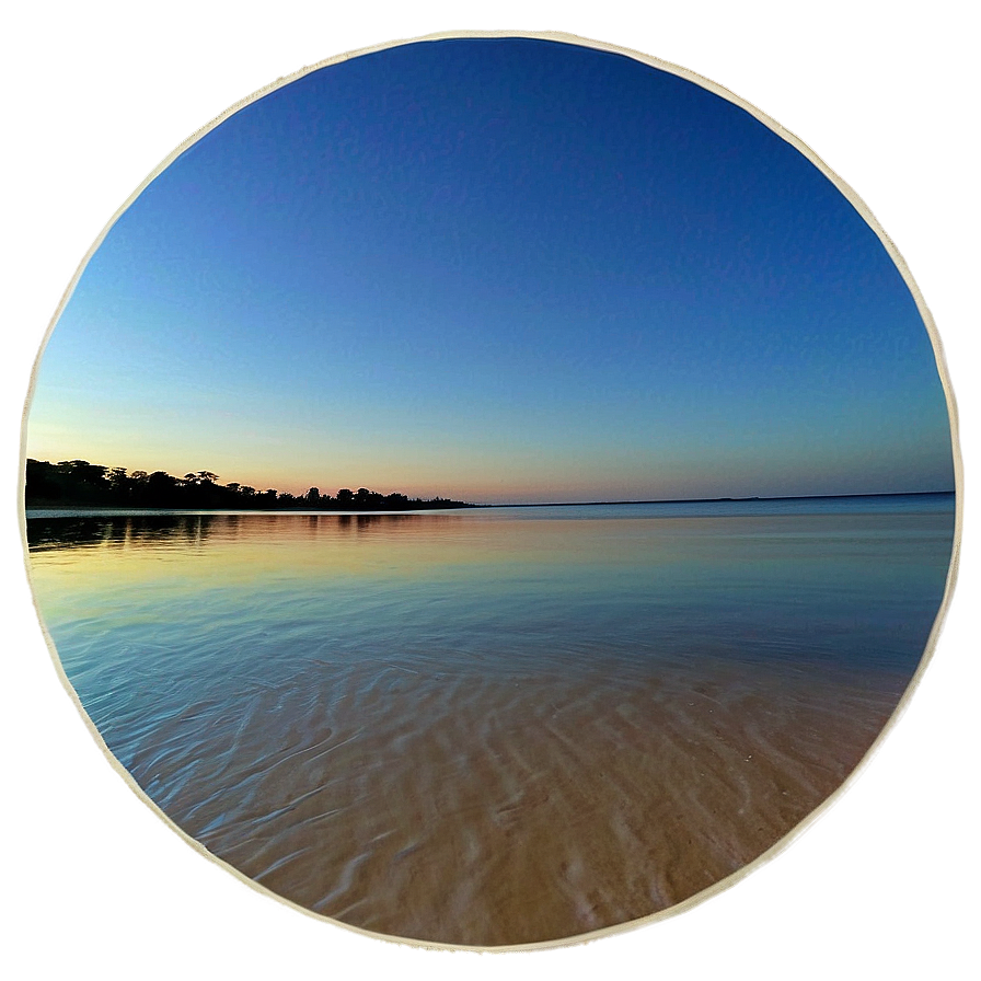 Beach Sunset Reflection Png 90 PNG