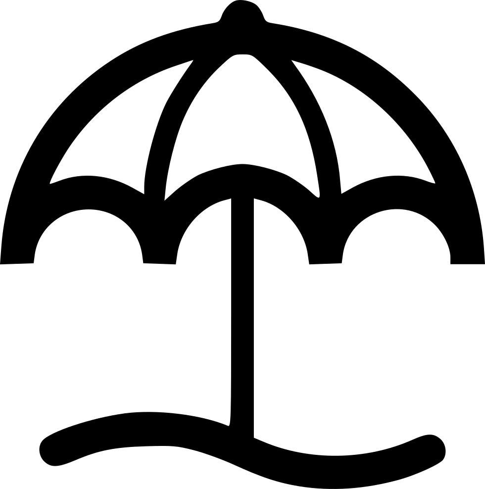 Beach Umbrella Icon PNG