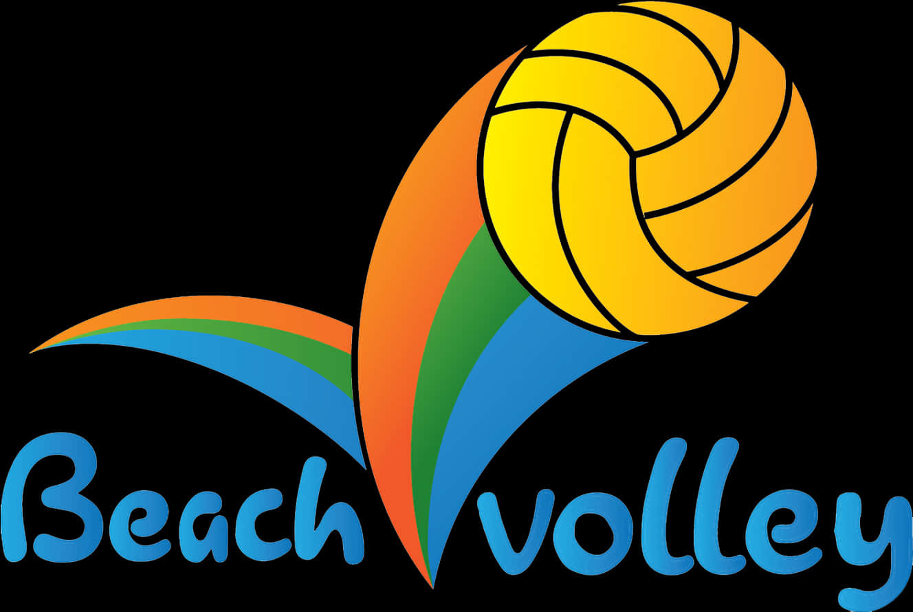 Beach Volleyball Logo PNG