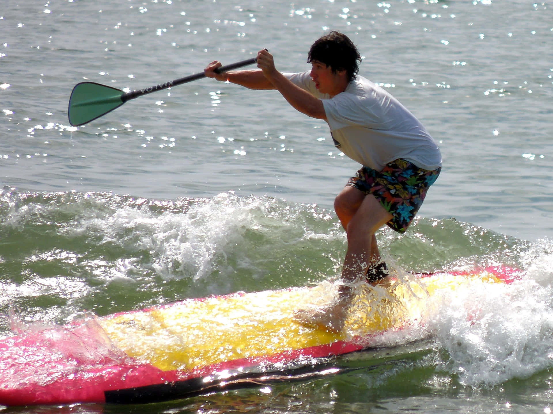 Exciting Beach Water Sports Adventure Wallpaper