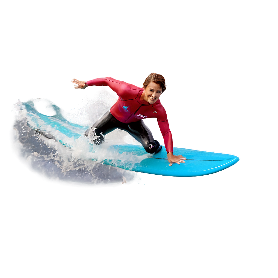 Beach Wave Surfing Png 06132024 PNG