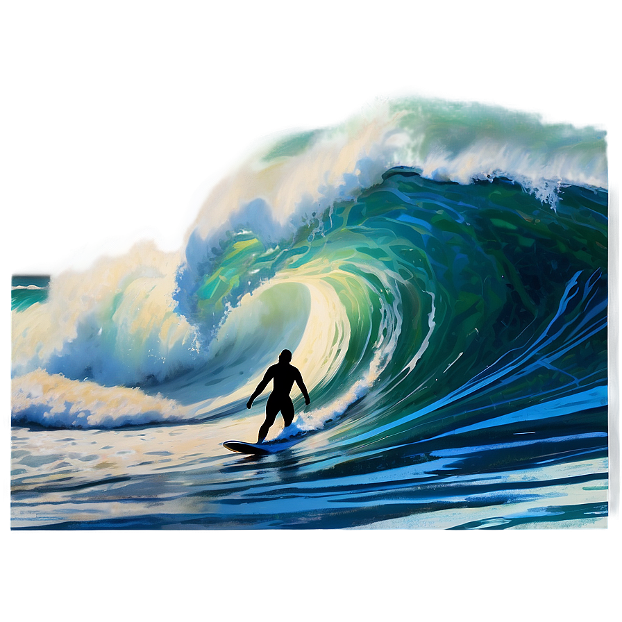 Beach Wave Surfing Png 15 PNG