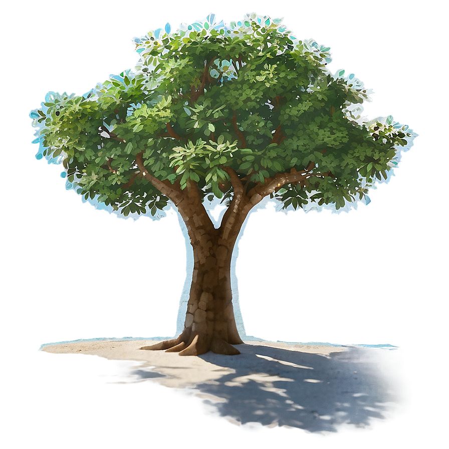 Beachside Tree Shadow Png 15 PNG
