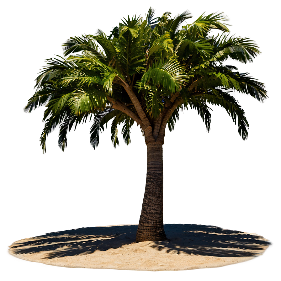 Beachside Tree Shadow Png 36 PNG