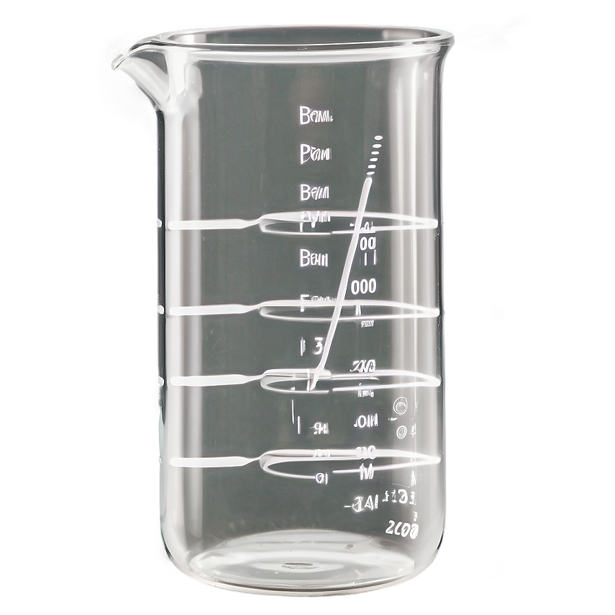 Beaker For Lab Use Png 05232024 PNG