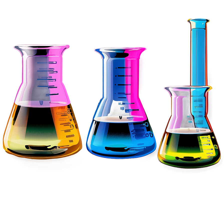 Beaker For Laboratory Work Png Sbx89 PNG