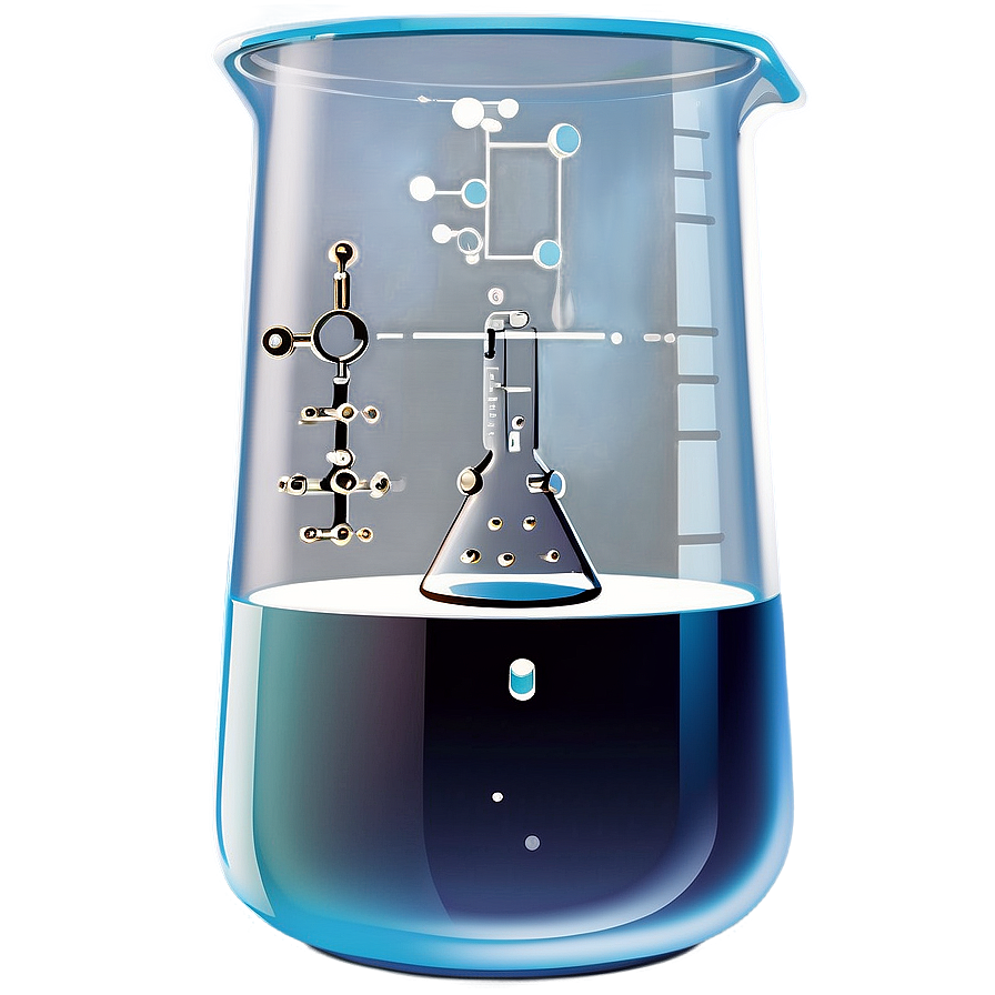 Beaker With Solution Png Nur26 PNG