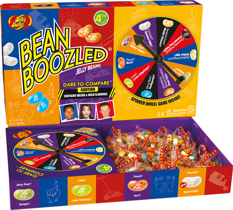 Bean Boozled Jelly Beans Game Pack PNG