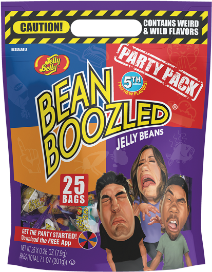 Bean Boozled Jelly Beans Packaging PNG