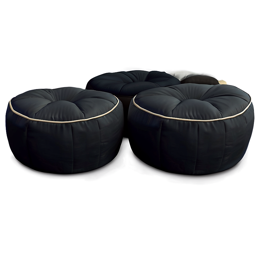 Beanbag Footstool Combo Png 23 PNG