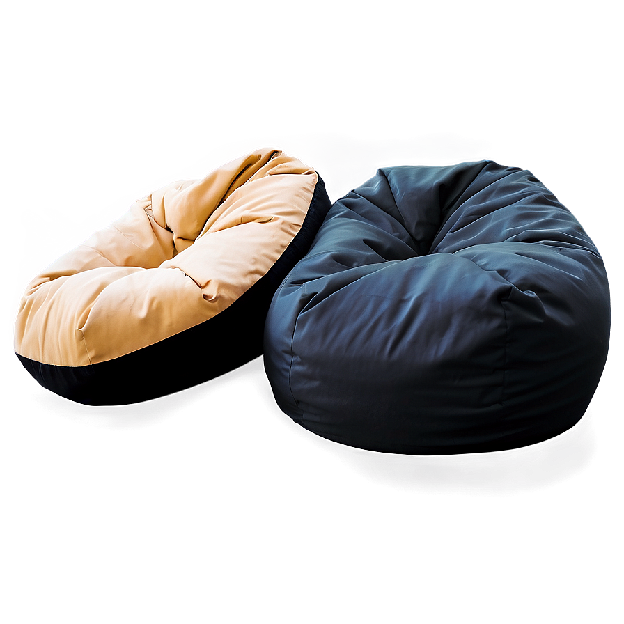 Beanbag In Monochrome Tones Png 1 PNG