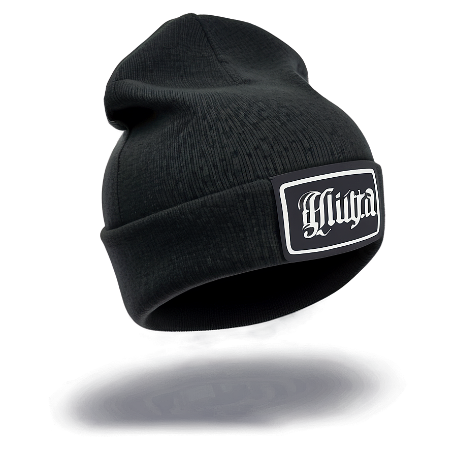 Beanie With Logo Png 05242024 PNG