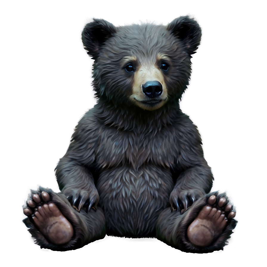 Download Bear Cub Art Png 46 | Wallpapers.com