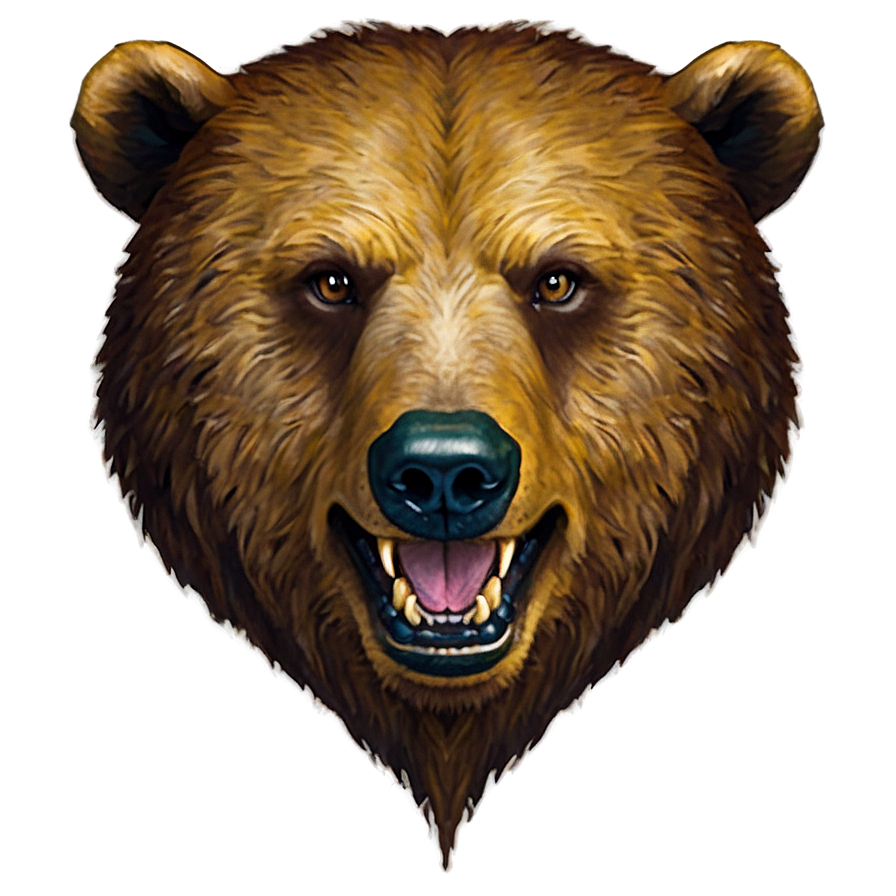 Bear Face Png Ywb PNG