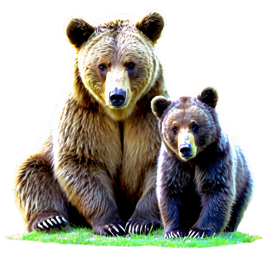 Download Bear Family Png Okj | Wallpapers.com