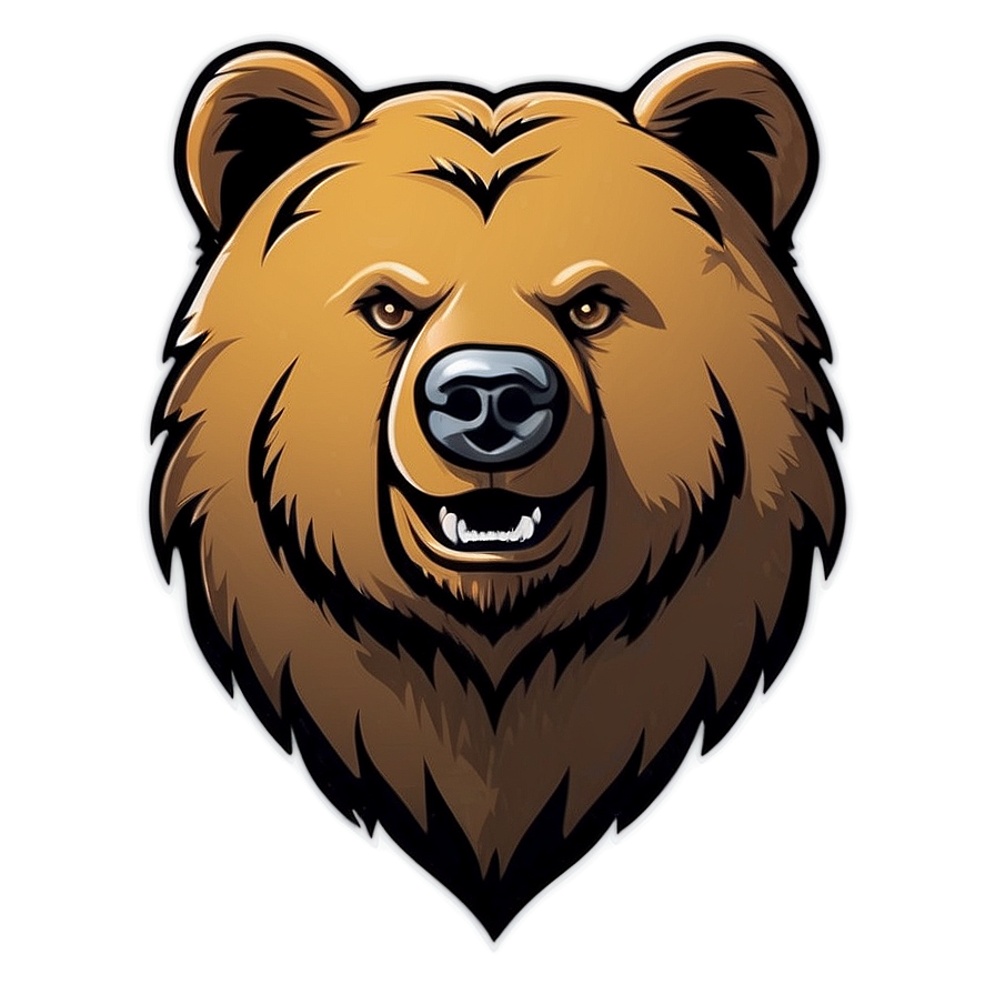 Bear Head Logo Png 91 PNG