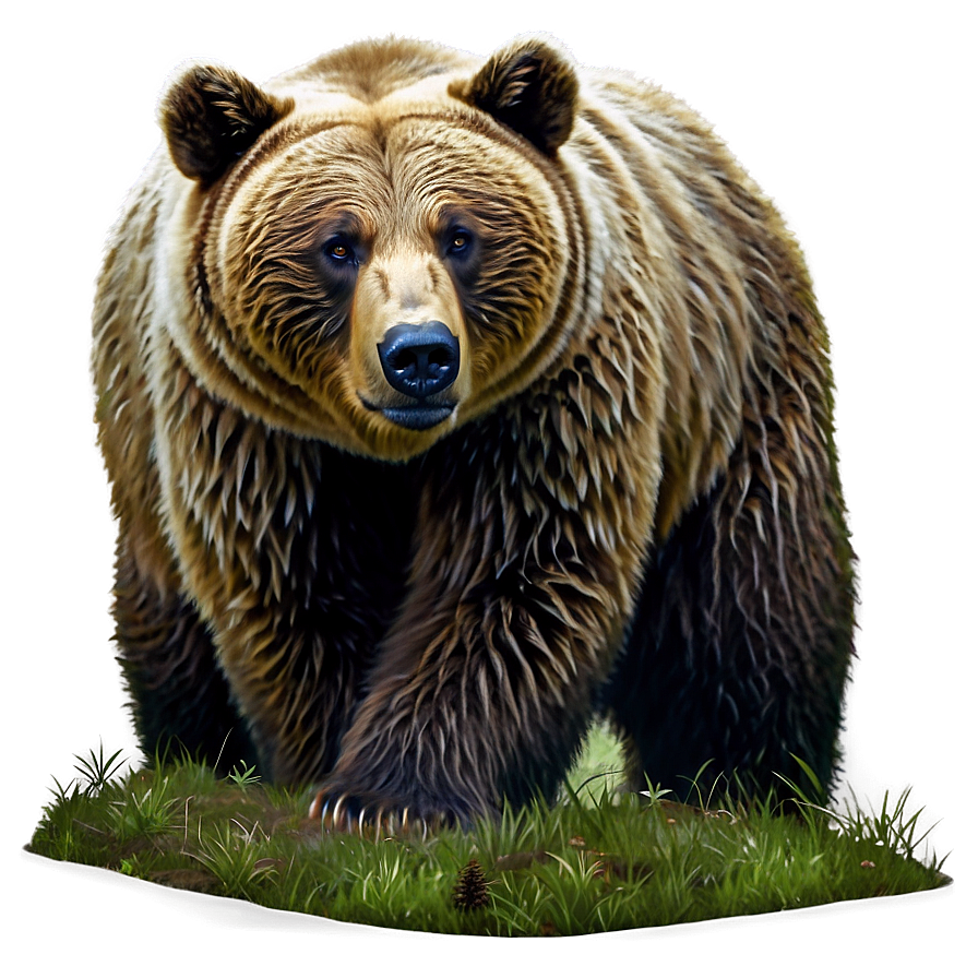 Download Bear In Forest Png 81 | Wallpapers.com