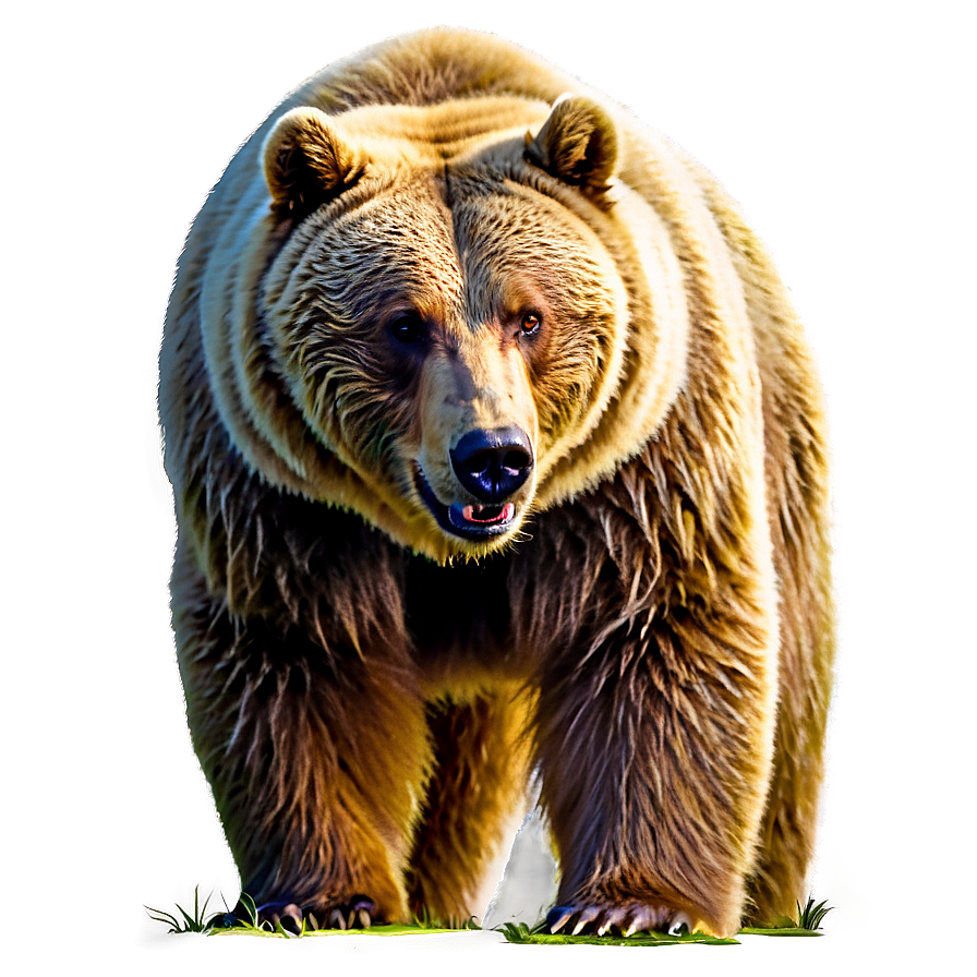 Download Bear In Forest Png Naf | Wallpapers.com