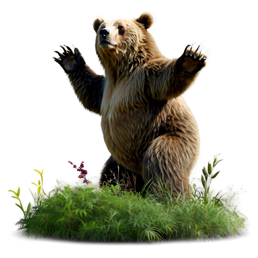 Bear In Forest Png Wrx52 PNG