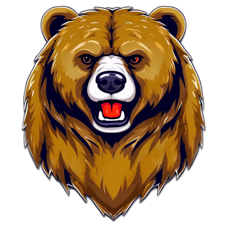 Download Bear Mascot Logo Png Wmk32 | Wallpapers.com