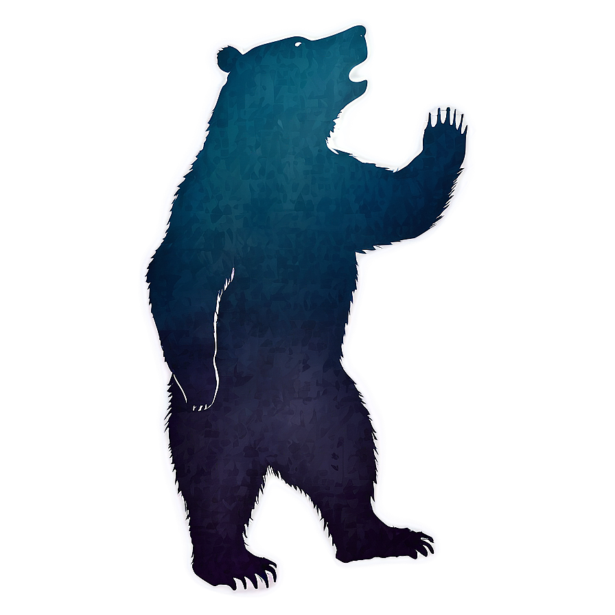 Bear Silhouette Png 05032024 PNG