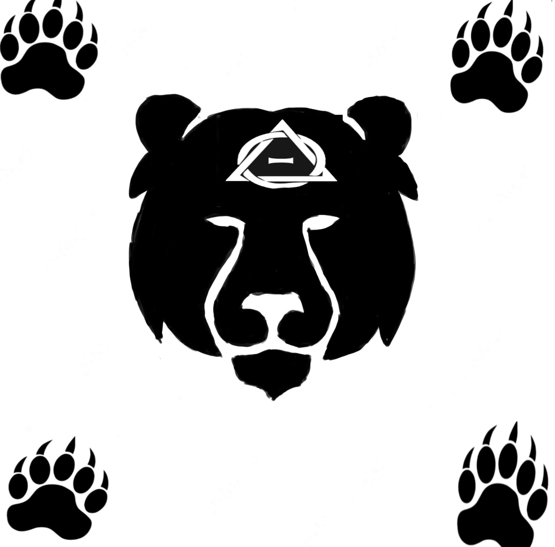 Bear Therian Symbol Wallpaper