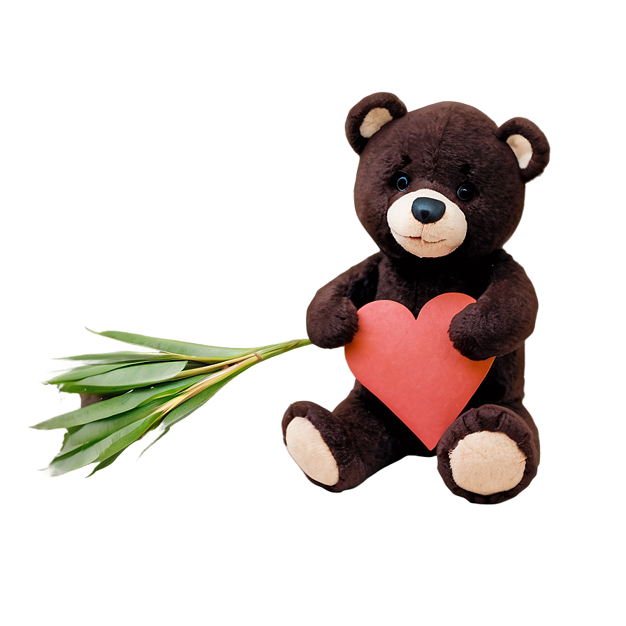 Bear With Heart Png 05032024 PNG