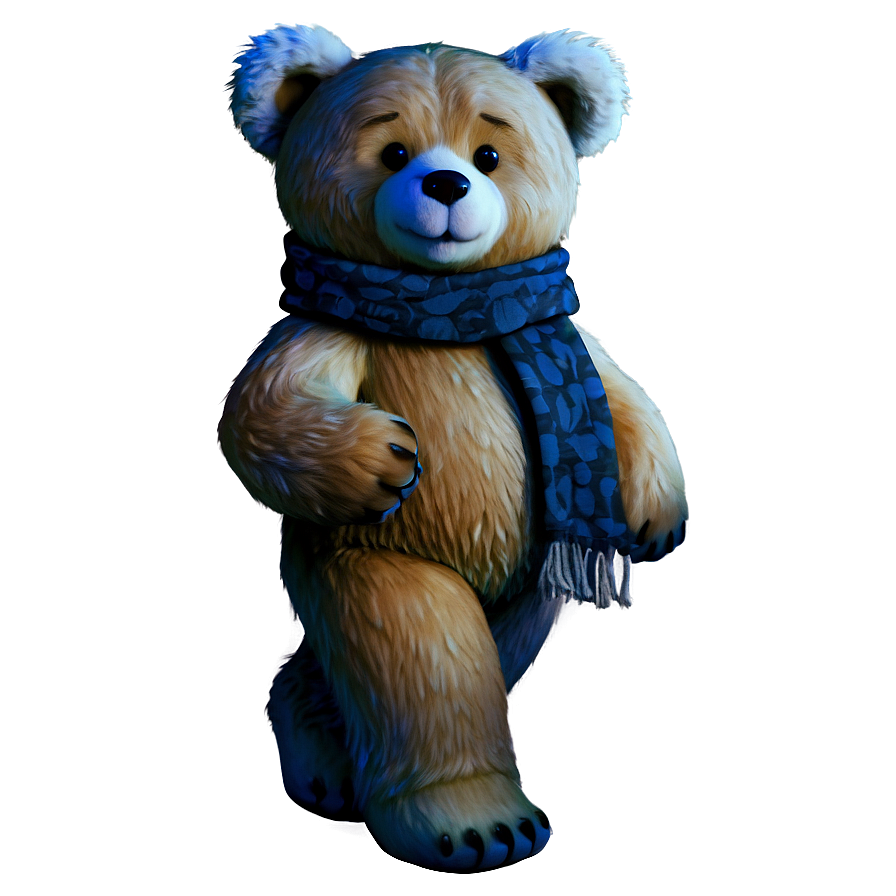 Bear With Scarf Png 05032024 PNG