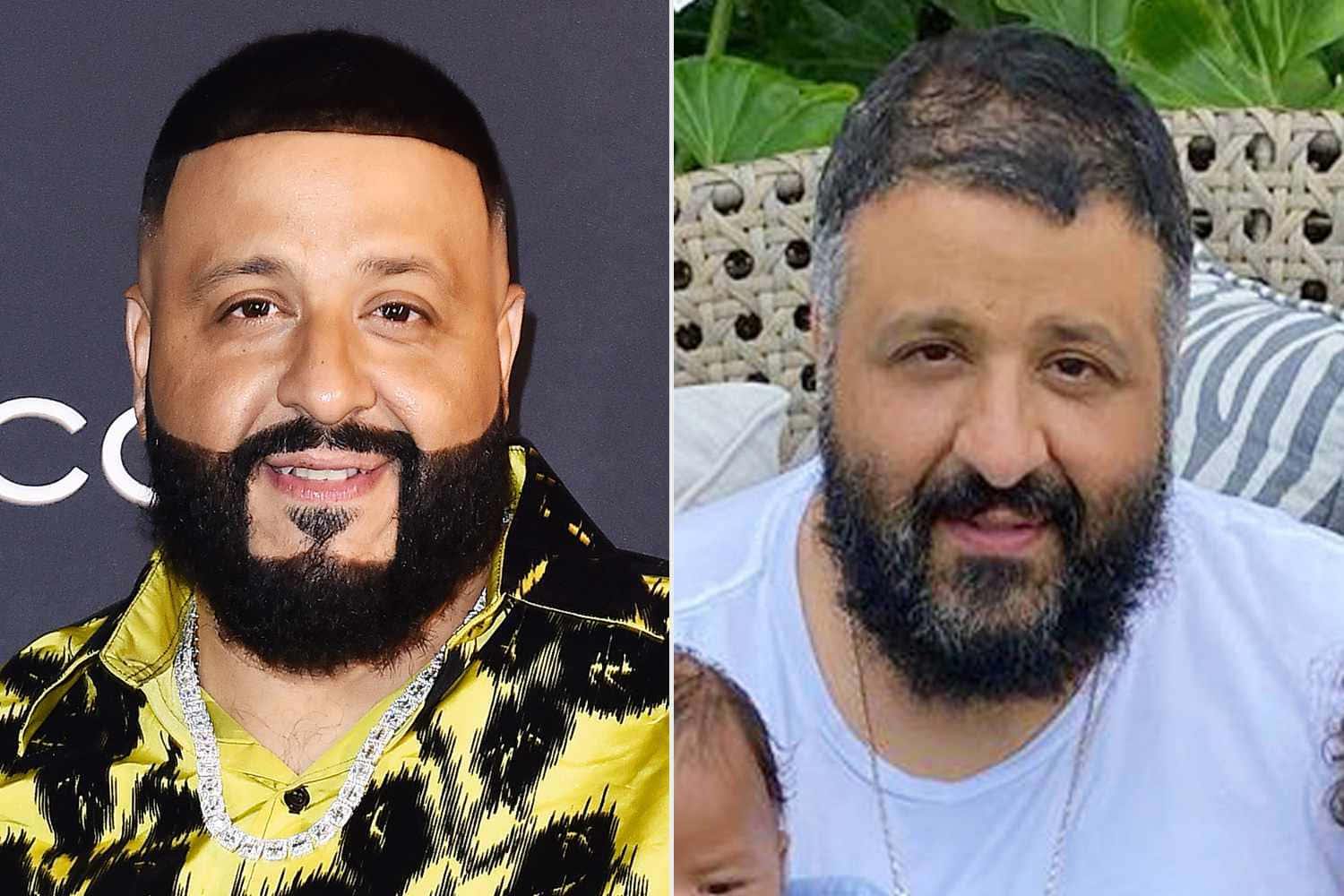 Dj Khaled And A Man With A Beard