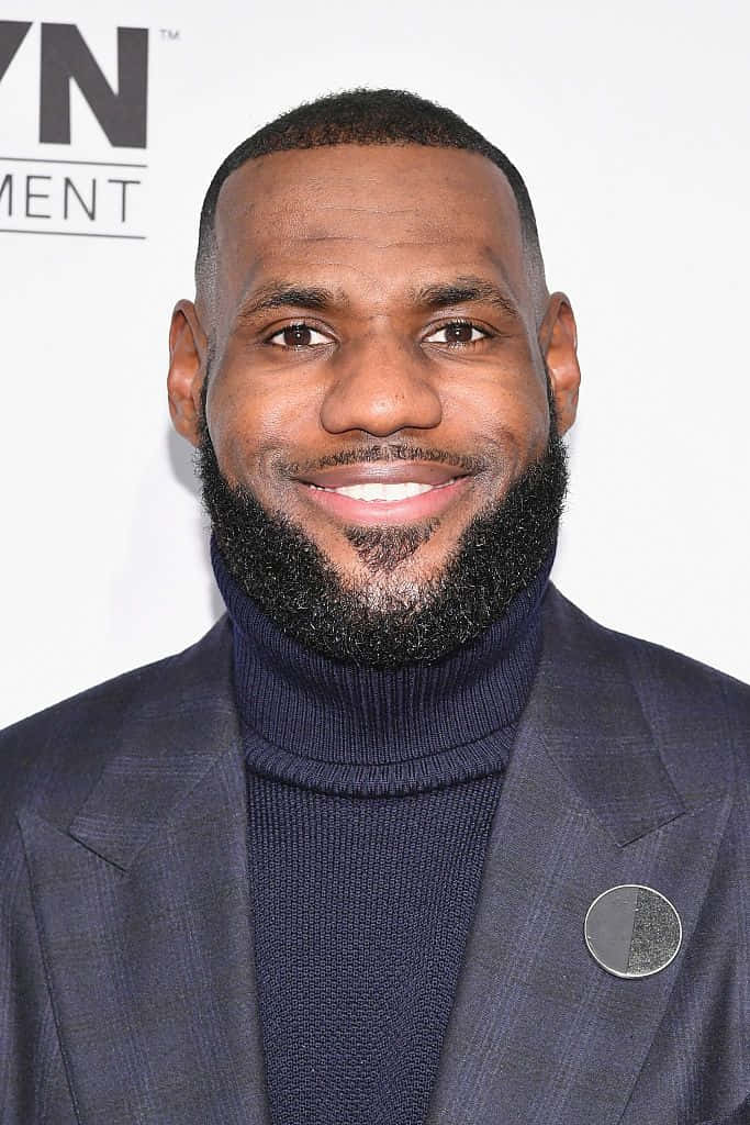 Lebron James Is Smiling At The Nbc Event