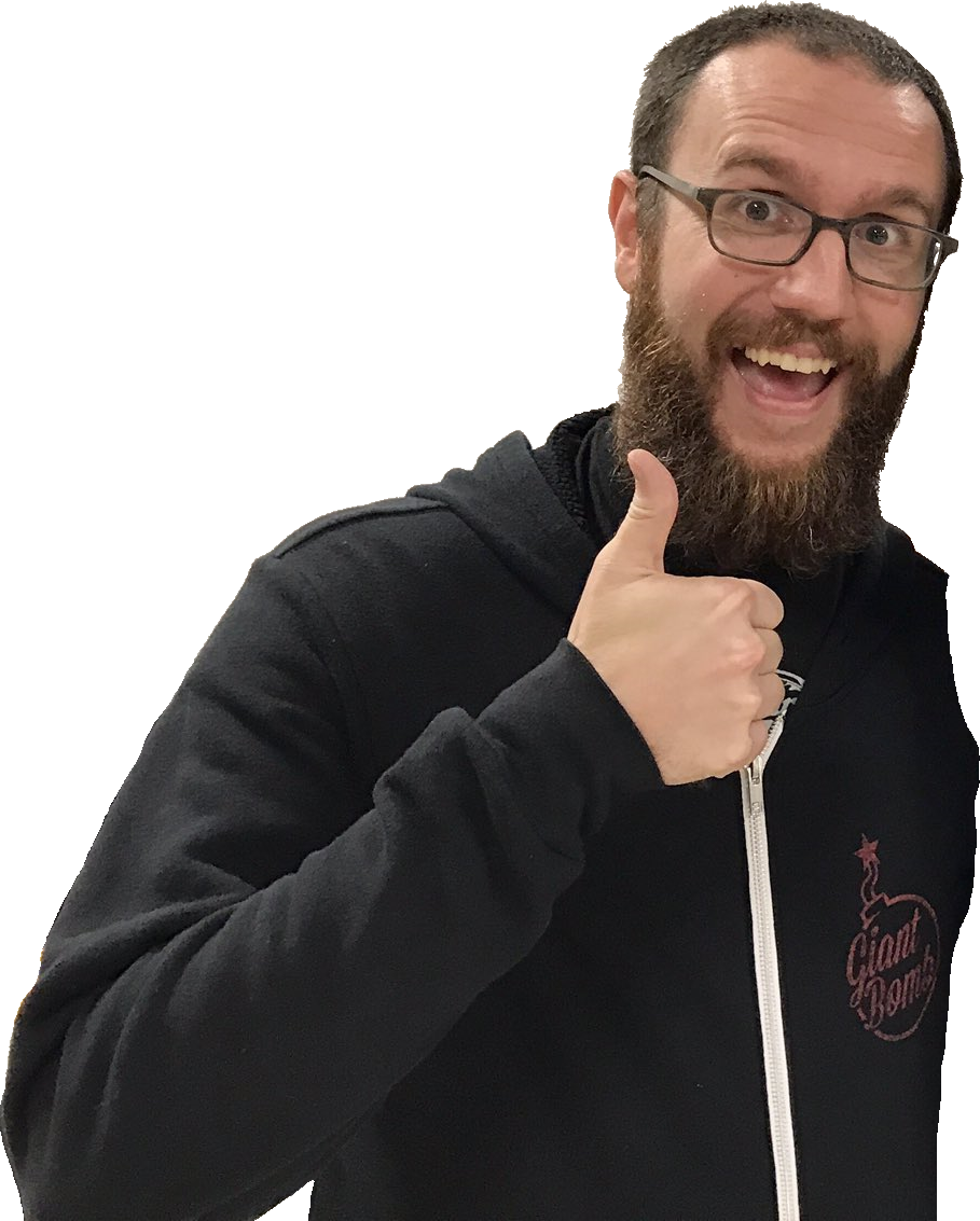 Bearded Man Giving Thumbs Up PNG