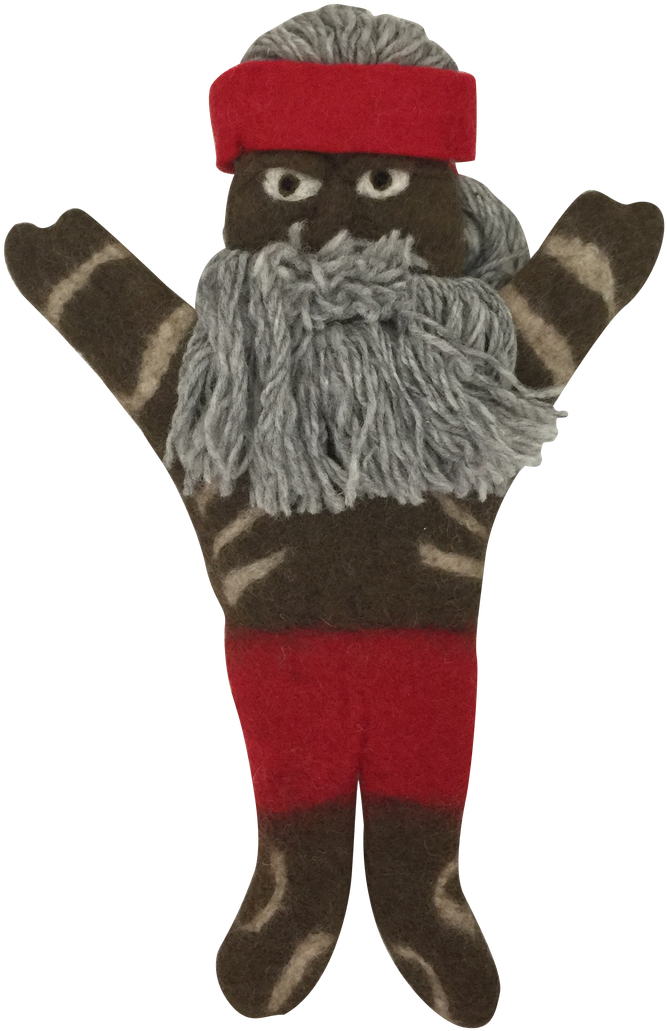 Bearded Puppetin Red Headband PNG