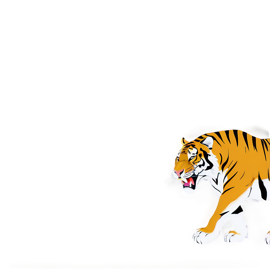 Download Beast Mode Tiger Png Ddc99 | Wallpapers.com