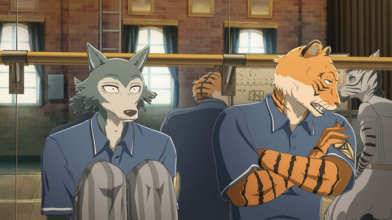 Beastars Billand Legoshi Scène Achtergrond