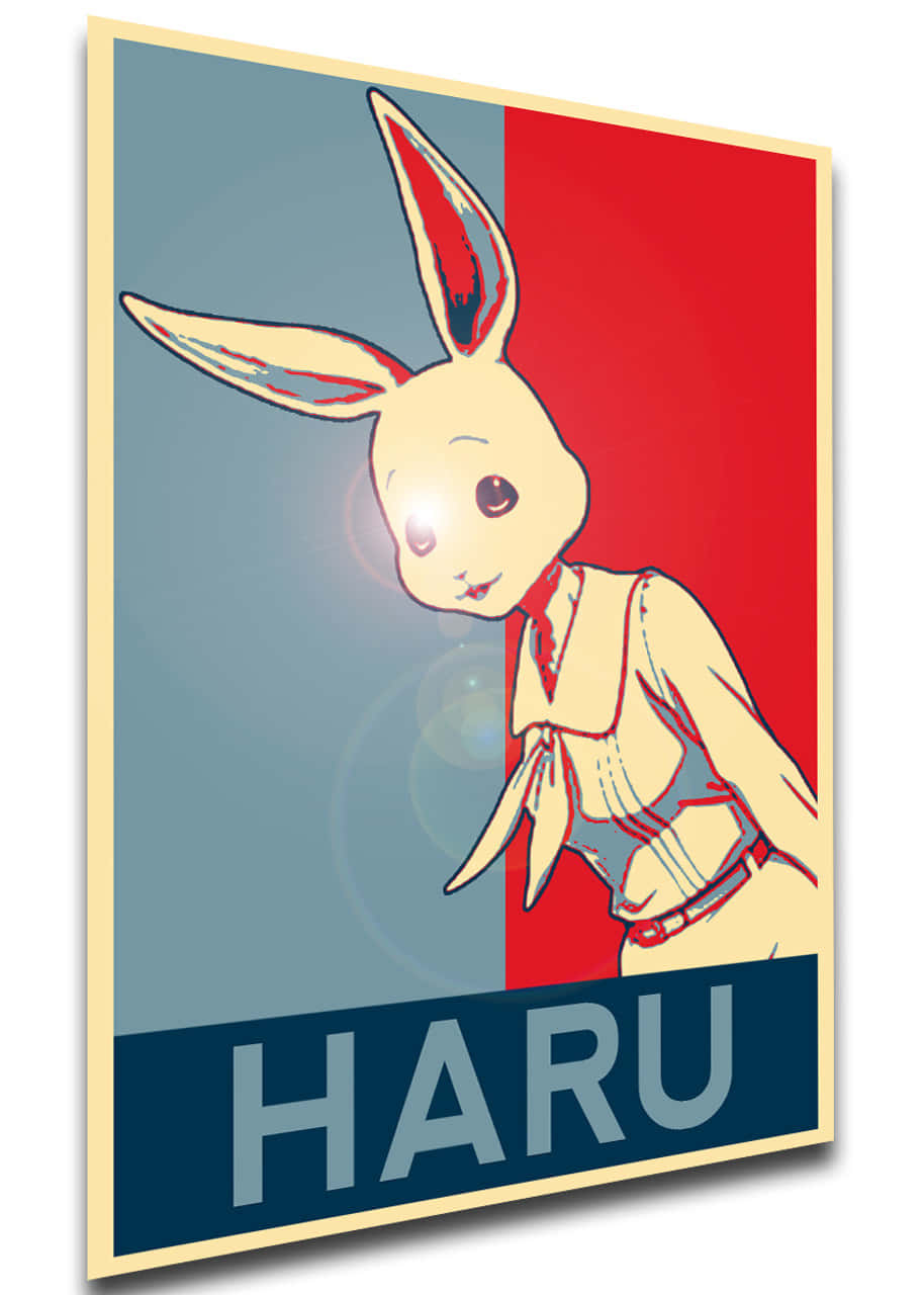 Beastars Haru Karakter Poster Achtergrond