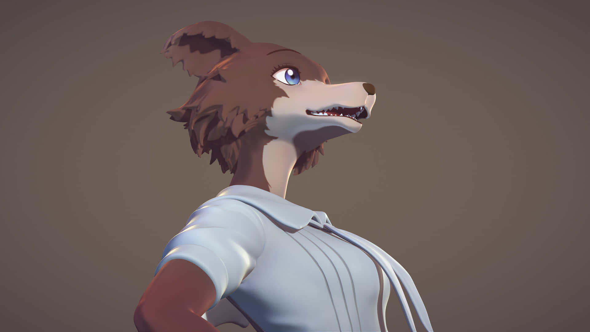 Rendu 3d De Juno De Beastars Fond d'écran