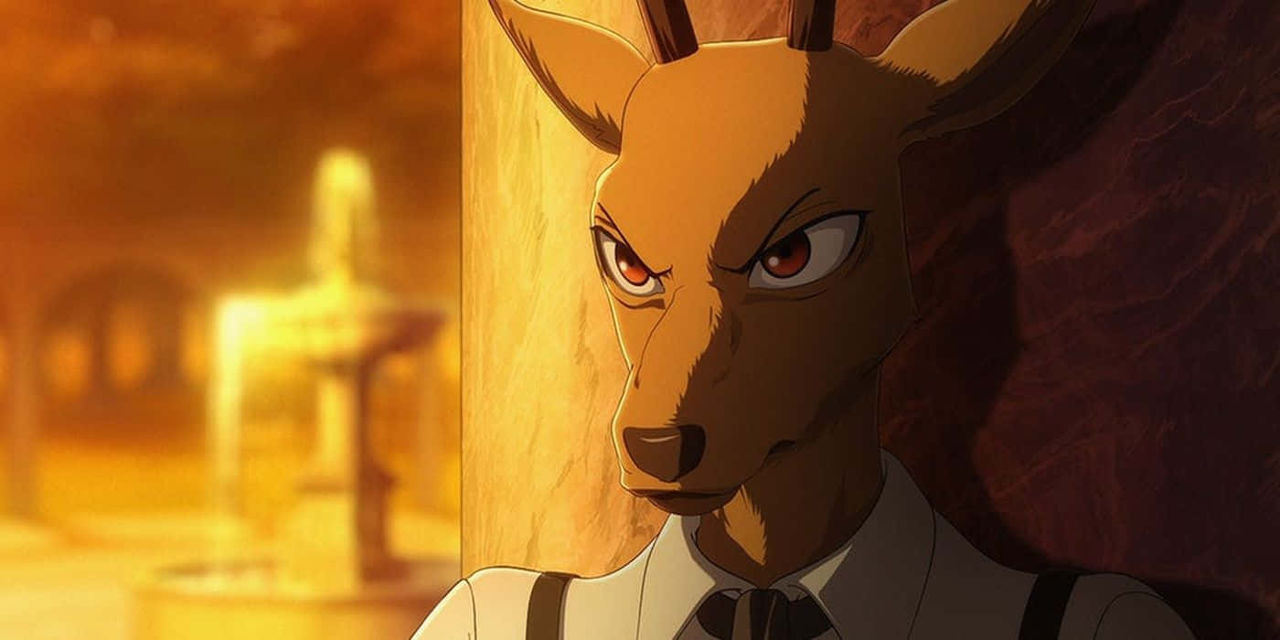 Beastars Louis Intense Kijk Achtergrond