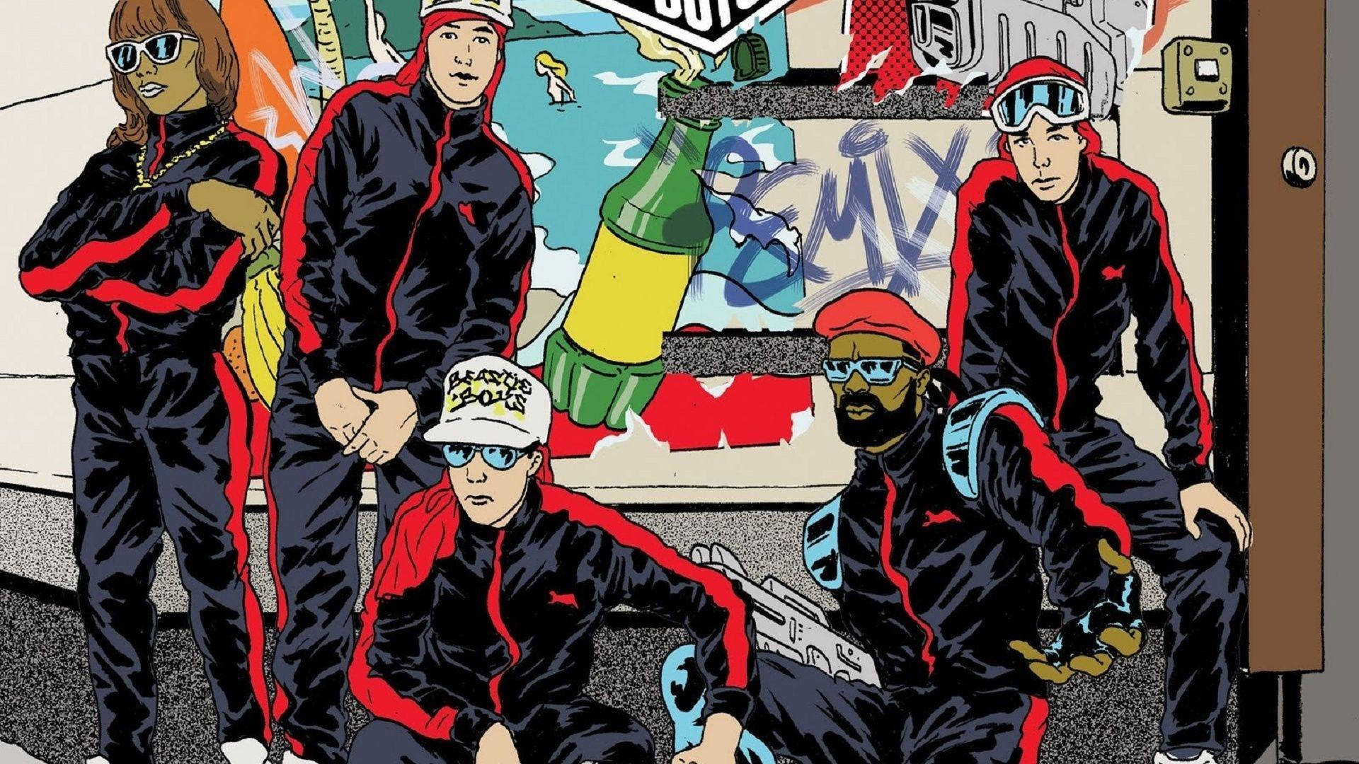 Beastie Boys Major Lazer Collaboration Wallpaper