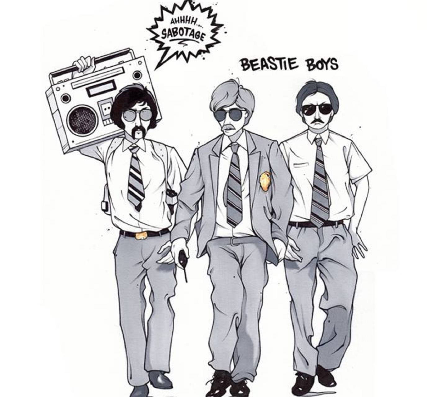 Beastie Boys Single Song Sabotage Wallpaper