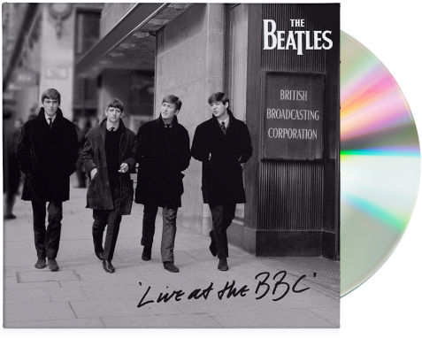 Beatles Liveatthe B B C Album Cover PNG