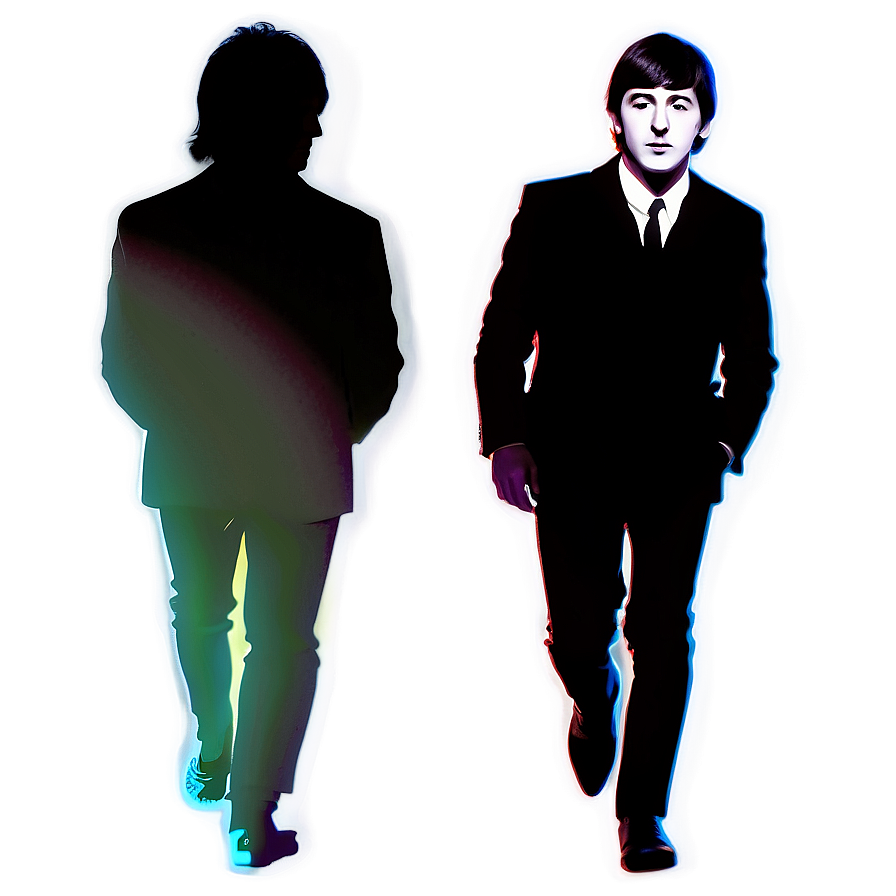 Download Beatles Silhouette Png 06232024 | Wallpapers.com