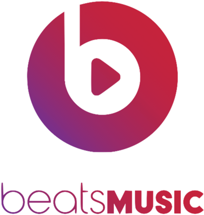Beats Music Logo Design PNG