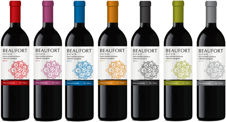 Beaufort Estate Wine Collection PNG