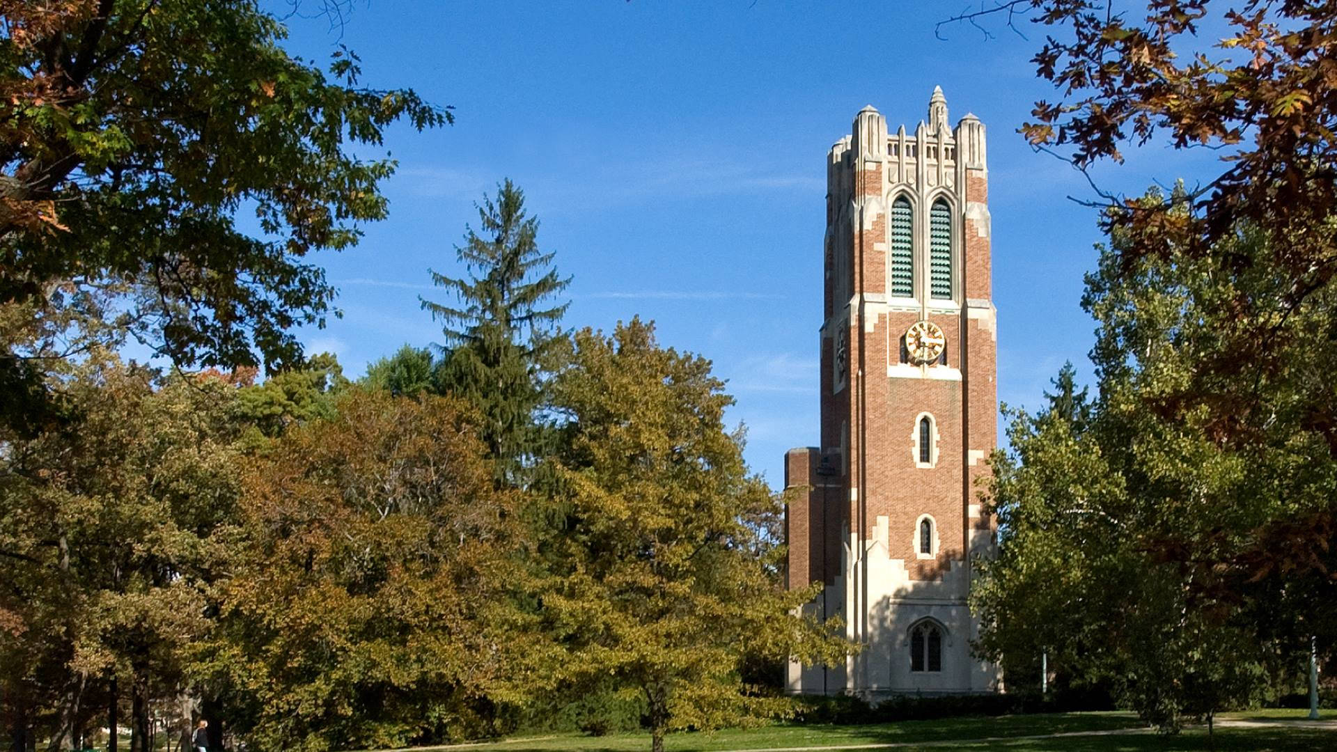 Beaumonttower An Der Michigan State University Wallpaper