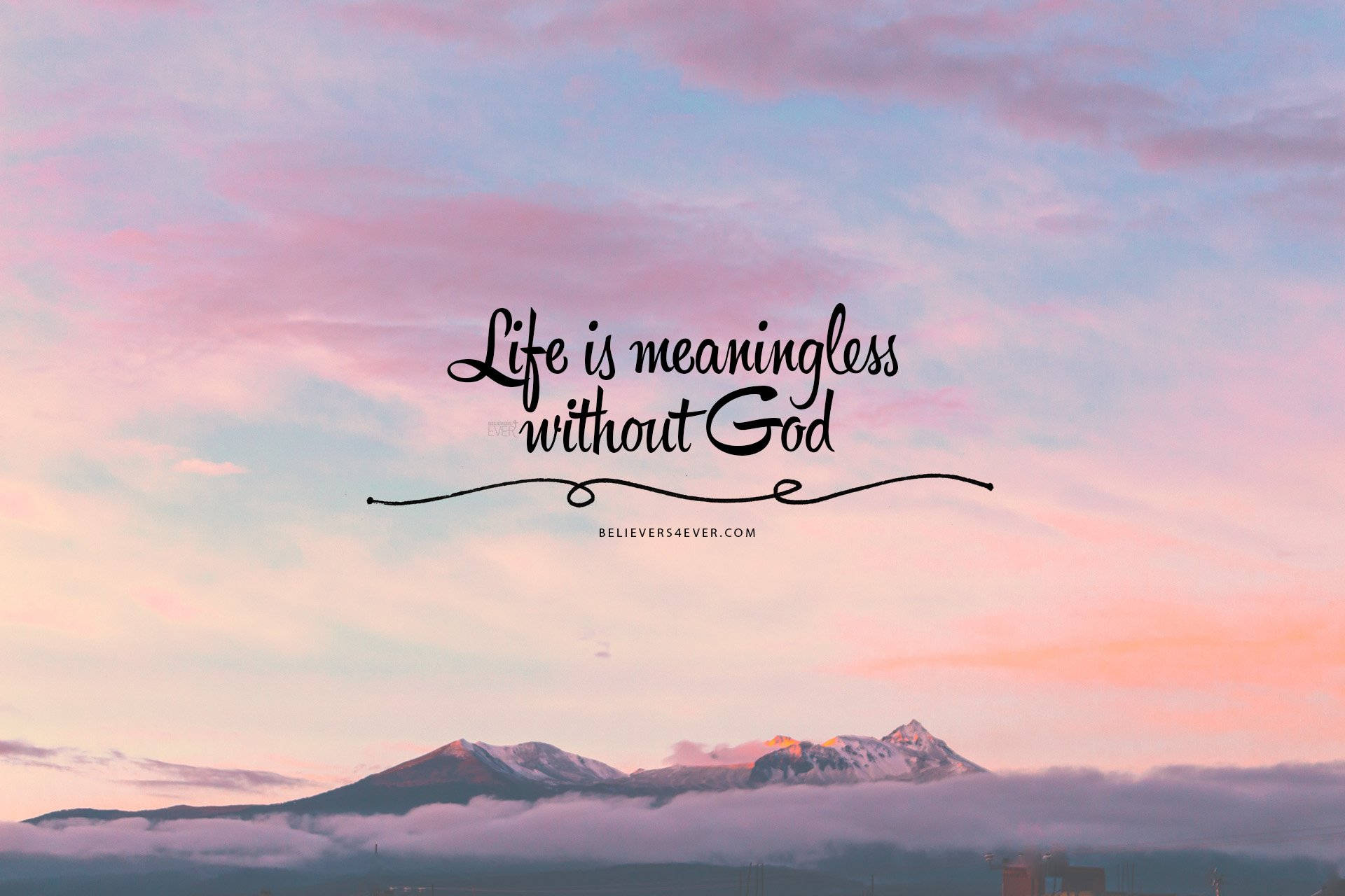 Beautiful Aesthetic Christian Quotes Background